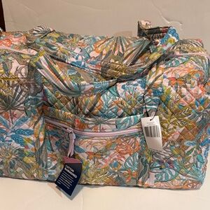 Vera Bradley Large Travel Duffle in Rain Forest Canopy